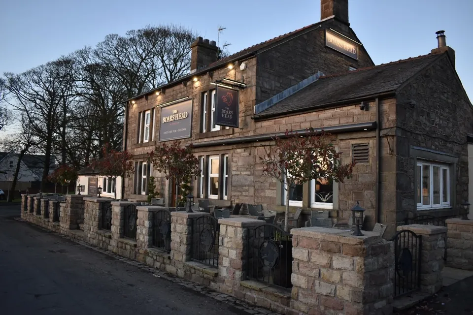 Boars Head, Hoghton, 2.2 miles from the club