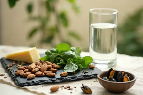 Minerals guide, iron, calcium, iodine and salt