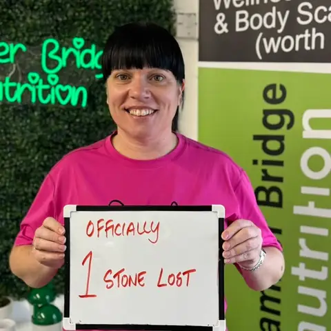 A Bamber Bridge Nutrition club member’s check-in in Bamber Bridge