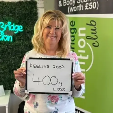 A Bamber Bridge Nutrition club member’s check-in in Bamber Bridge