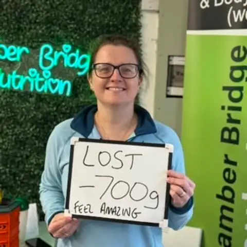 A Bamber Bridge Nutrition club member’s check-in in Bamber Bridge
