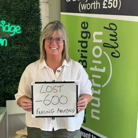 A Bamber Bridge Nutrition club member’s check-in in Bamber Bridge