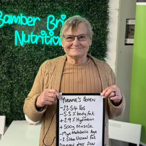 A Bamber Bridge Nutrition club member’s check-in in Bamber Bridge
